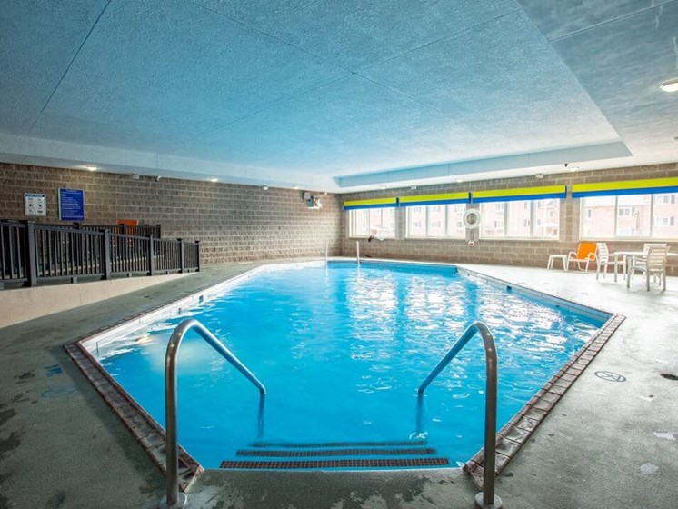 Indoor Swimming Pool in apartment